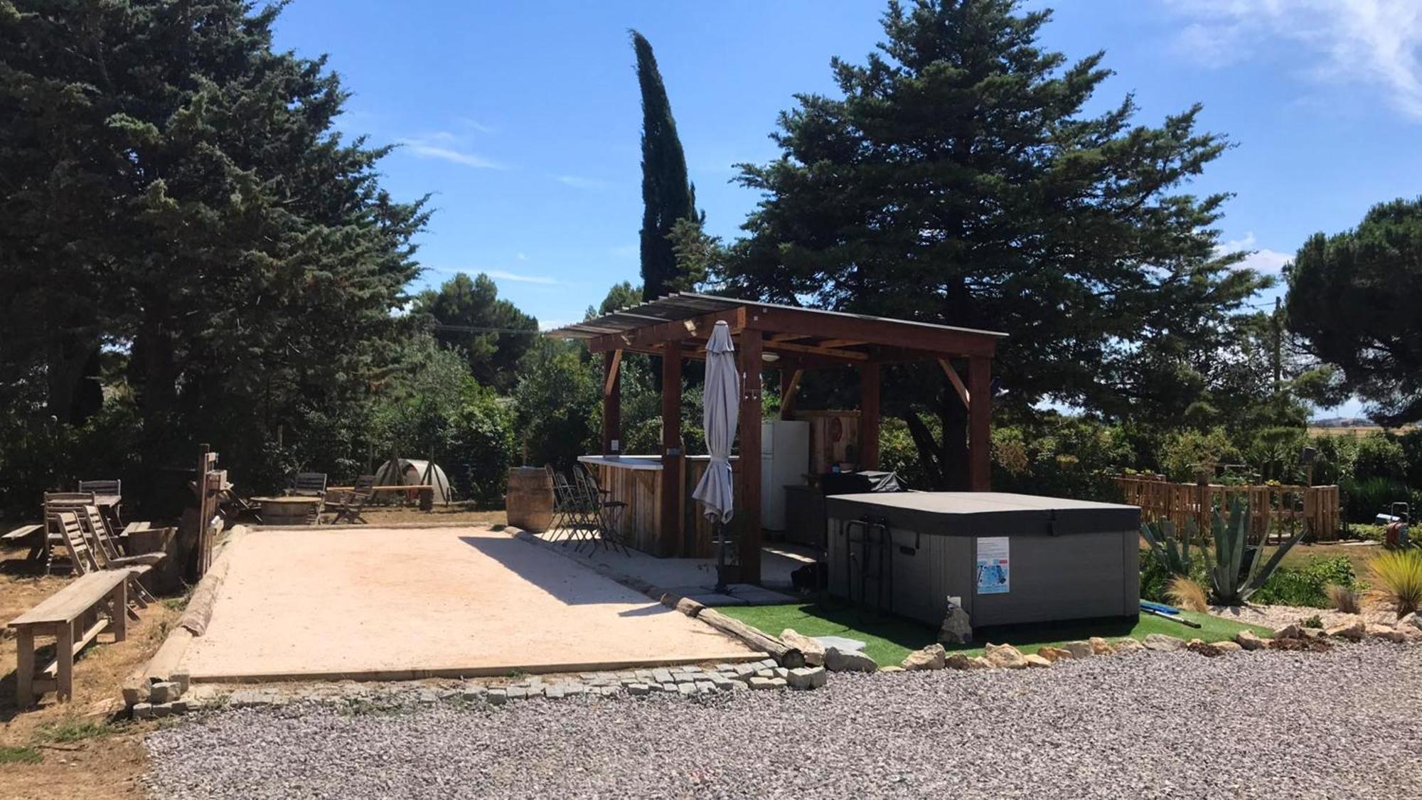 Villa Spacieuse A Beziers Avec Piscine Privee Et Jacuzzi Kültér fotó